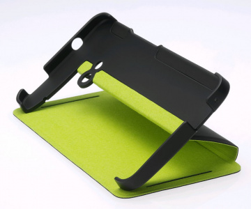      HTC One Double Dip Flip Black-Green - 