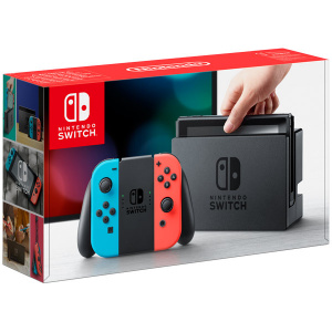   Nintendo Switch, Neon red + Neon blue