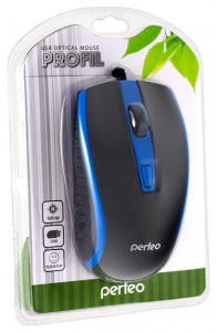   Perfeo PF-383-OP PROFIL Black-Blue USB - 