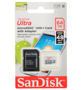     SanDisk Ultra 64Gb (SD-) - 