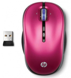   HP Wireless Optical Mobile Mouse Illuminous Rose - 