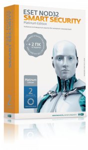  ESET NOD32 Smart Security Platinum Edition BOX