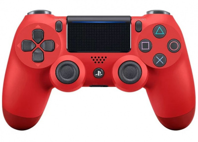  Sony DUALSHOCK 4 v2, Red