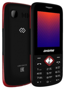     Digma Linx A242 2G black/red - 