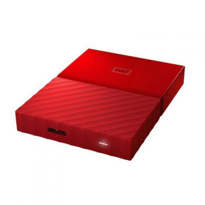      WD My Passport 1 TB (WDBBEX0010BRD-EEUE) Red - 