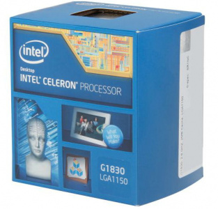  Intel Celeron G1830 Haswell (2800MHz, LGA1150, L3 2048Kb), BOX