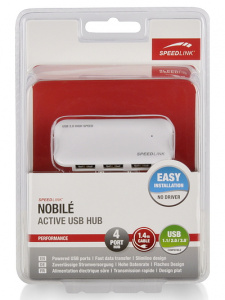   USB- Speedlink NOBILE Active White - 