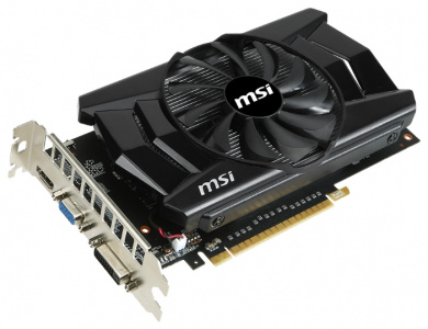  MSI GeForce GTX 750 1059Mhz PCI-E 3.0 1024Mb