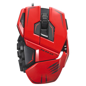   Mad Catz M.M.O. TE Gaming Mouse Red USB, Matt - 