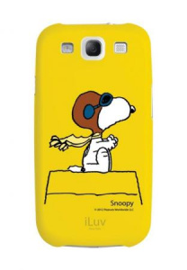    iLuv  Samsung Galaxy S III Snoopy Charater Series yellow - 