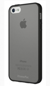    XtremeMac Microshield Accent  iPhone 5, Black-Grey - 