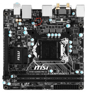   MSI B150I GAMING PRO AC