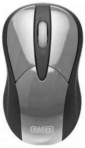   Sweex MI421 Wireless Mouse Rambutan Silver - 