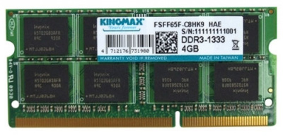   Kingmax DDR3 1333 SO-DIMM 4Gb (FSFF65F)