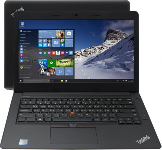  Lenovo ThinkPad Edge E470 (20H1S00N00), Black