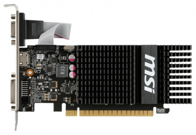  MSI GeForce GT 720 797Mhz PCI-E 2.0 2048Mb 1600Mhz 64 bit DVI HDMI HDCP Silent