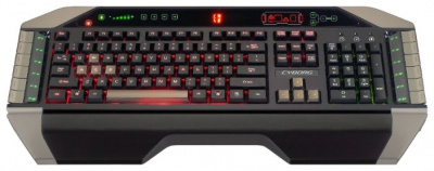    Mad Catz Cyborg V.7 Keyboard Black-Grey - 