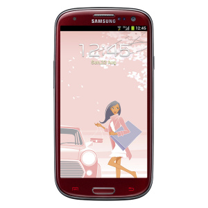    Samsung Galaxy S III GT-I9300 16Gb La Fleur Garnet Red - 