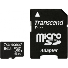     Transcend microSDXC 64Gb UHS-I + SD- - 