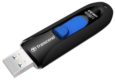    Transcend JetFlash 790 128Gb Black/Blue - 