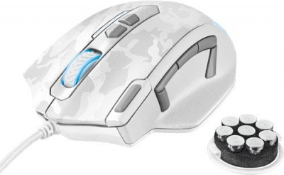   Trust GXT 155 Gaming Mouse Camouflage White USB - 