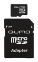     Qumo microSDHC class 10 4GB + SD adapter - 