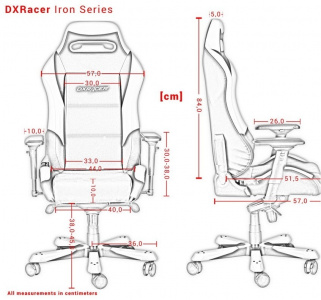   DXRacer OH/IS11/NE, Black green