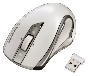   Hama Wireless Laser Mouse Mirano white - 