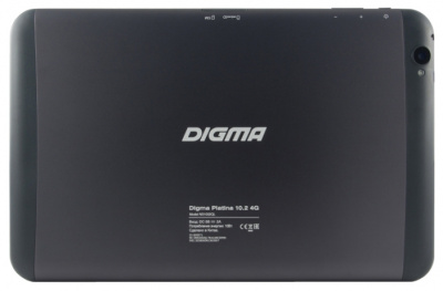  Digma Platina 10.2 4G, Black/Grey