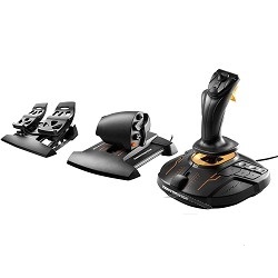    Thrustmaster T-16000M FSC Flight Pack, Black - 