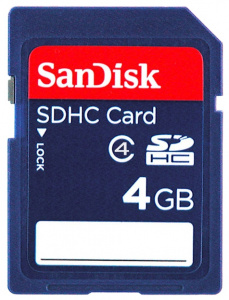     SanDisk SDHC 4Gb Class4 - 