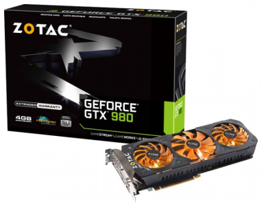  ZOTAC GeForce GTX 980 4096Mb