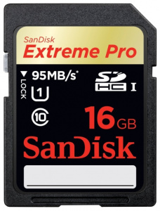     SanDisk Extreme Pro SDHC UHS Class 1 95MB/s 16GB - 