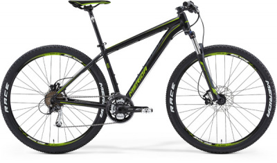    Merida Big Nine 100 Matt Black/Green/Dk.Grey (2015) ,  17" - 