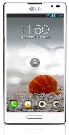 Смартфон LG Optimus L9.           