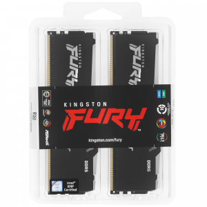 ����������� ������ Kingston 64Gb DDR 5 5600Mhz FURY Beast RGB (KF556C40BBA-64) ������