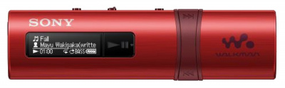    Sony Walkman NWZ-B183F, red - 