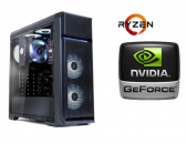 ��������� ���� TopComp AK 121981894 AMD Ryzen 5 3600/B450/16/256/NVIDIA GeForce RTX 3060 12gb/��� ��, black