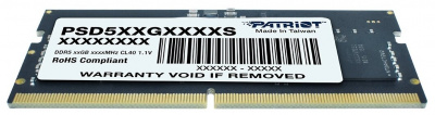 ����������� ������ Patriot Memory DDR5 32Gb 4800MHz PSD532G48002S