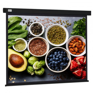 ���� ������ ����� ��� ��������� Cactus CS-PSW-187X332-BK 16:9 187x332�� black ��������-�������� ������������