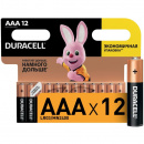   Duracell Basic LR03-2BL AAA, 12 