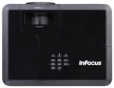    InFocus IN138HD, black - 