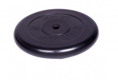 ���� ������ ���� Barbell Atlet ������� 26 ��, 2704, black ��������-�������� ������������