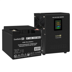 ���� ������ �������� ��� ExeGate FineSine SX-800.LCD.AVR.2SH EX295996RUS + ������� 40A� EX282976RUS ������ ��������-�������� ������������