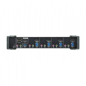 KVM- ATEN 4P USB 4K DP/F. Audio KVMP/USB3.0 Switch / CS1924-AT-G