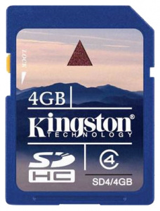     Kingston SDHC 4Gb - 