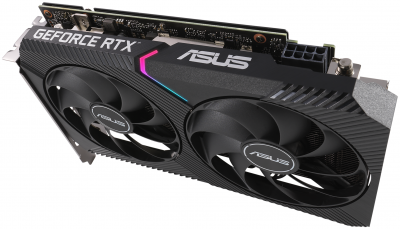  ASUS NVIDIA GeForce RTX 3060 (PCI-E 16x 4.0,LHR 12G 192 GDDR6), DUAL-RTX3060-O12G-V2
