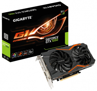  GIGABYTE GeForce GTX 1050 2048Mb G1 Gaming