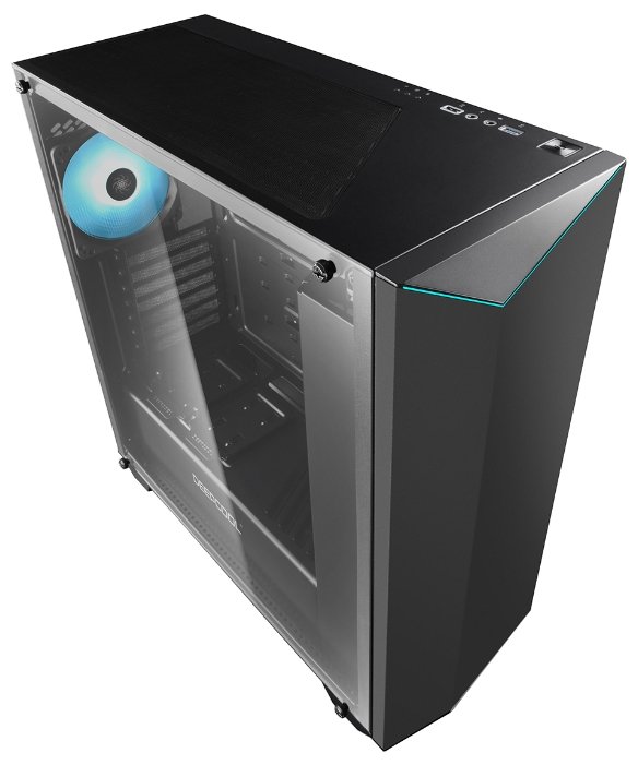 Корпус для компьютера Deepcool EARLKASE V2 RGB без БП black Midi-Tower ...