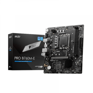 ����������� ����� MSI PRO B760M-E Soc-1700 Intel B760 DDR5 mATX GbLAN/VGA/HDMI